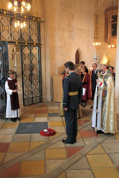 CORPS MEMORIAL TABLET DEDICATION SERVICE AT ST EDMUNDSBURY CATHE