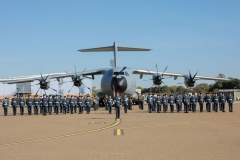 II Squadron RAF Regiment consecration of new standard parade at RAF Brize Norton