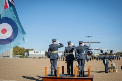II Squadron RAF Regiment consecration of new standard parade at RAF Brize Norton