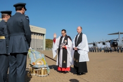 II Squadron RAF Regiment consecration of new standard parade at RAF Brize Norton