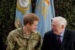 Prince Harry Visits RAF Honington