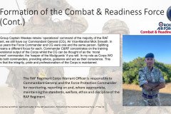 Formation of the Combat & Readiness Force (Continued 2)