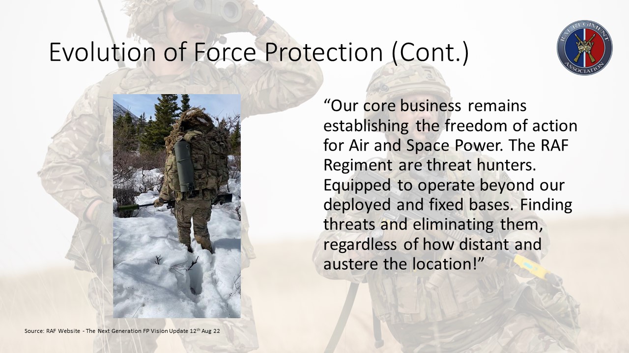 Evolution of Force Protection (Continued 1)