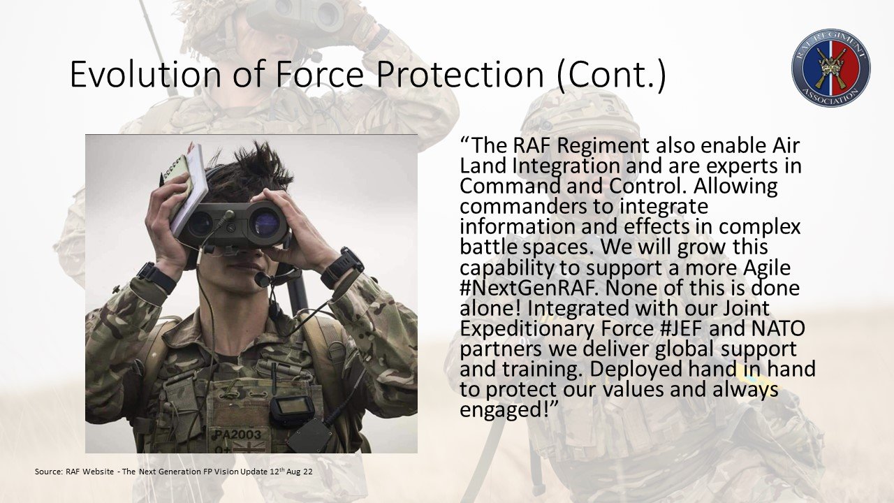 Evolution of Force Protection (Continued 2)
