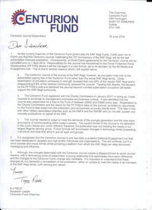 Centurion Letter