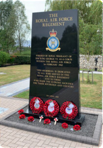 Corps Memorial Garden at the National Memorial Arboretum